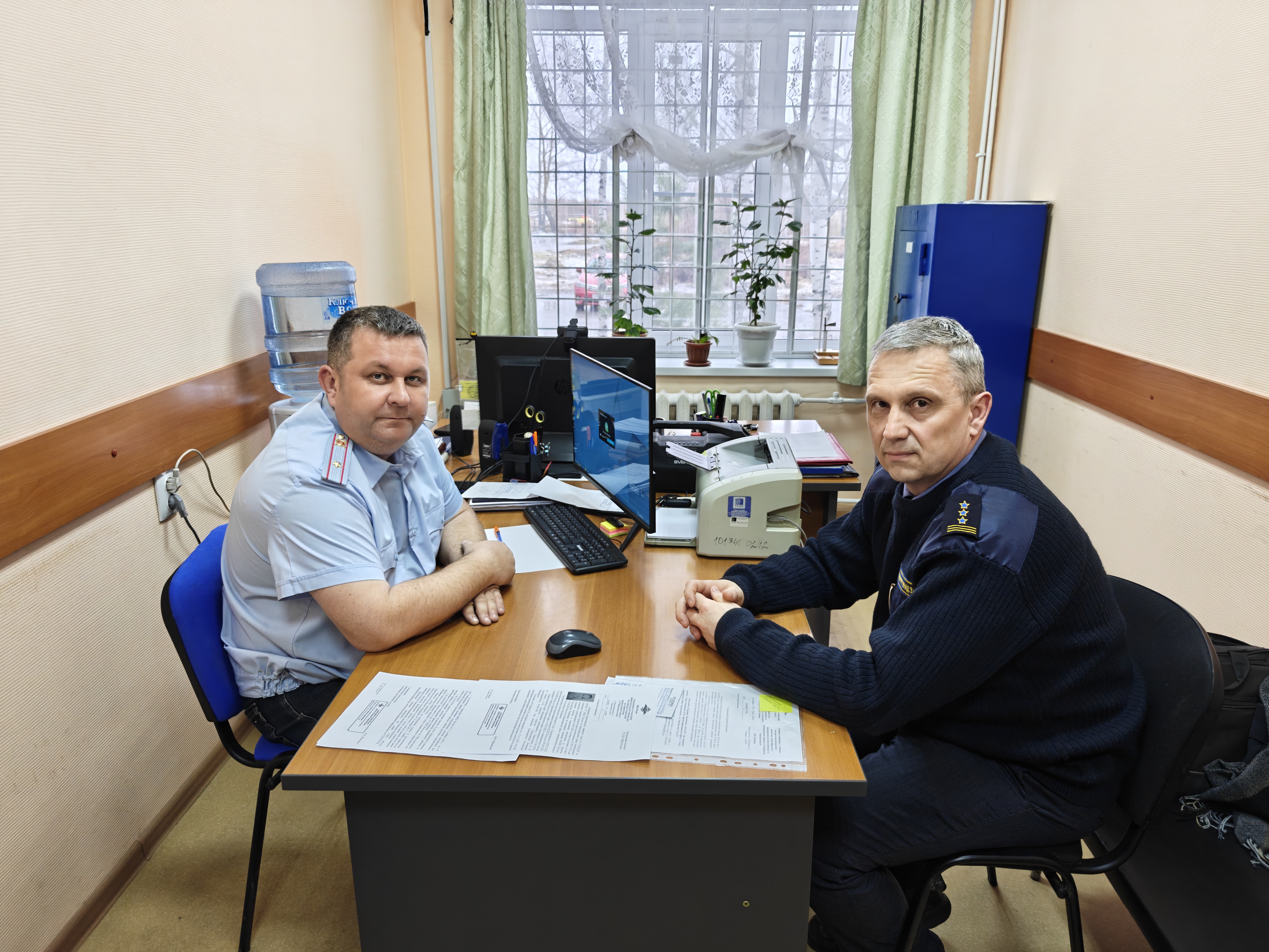 Совещание в Томском линейном отделе Управления на транспорте МВД России по Сибирскому федеральному округу